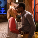 Chidi and Eleanor share a kiss.